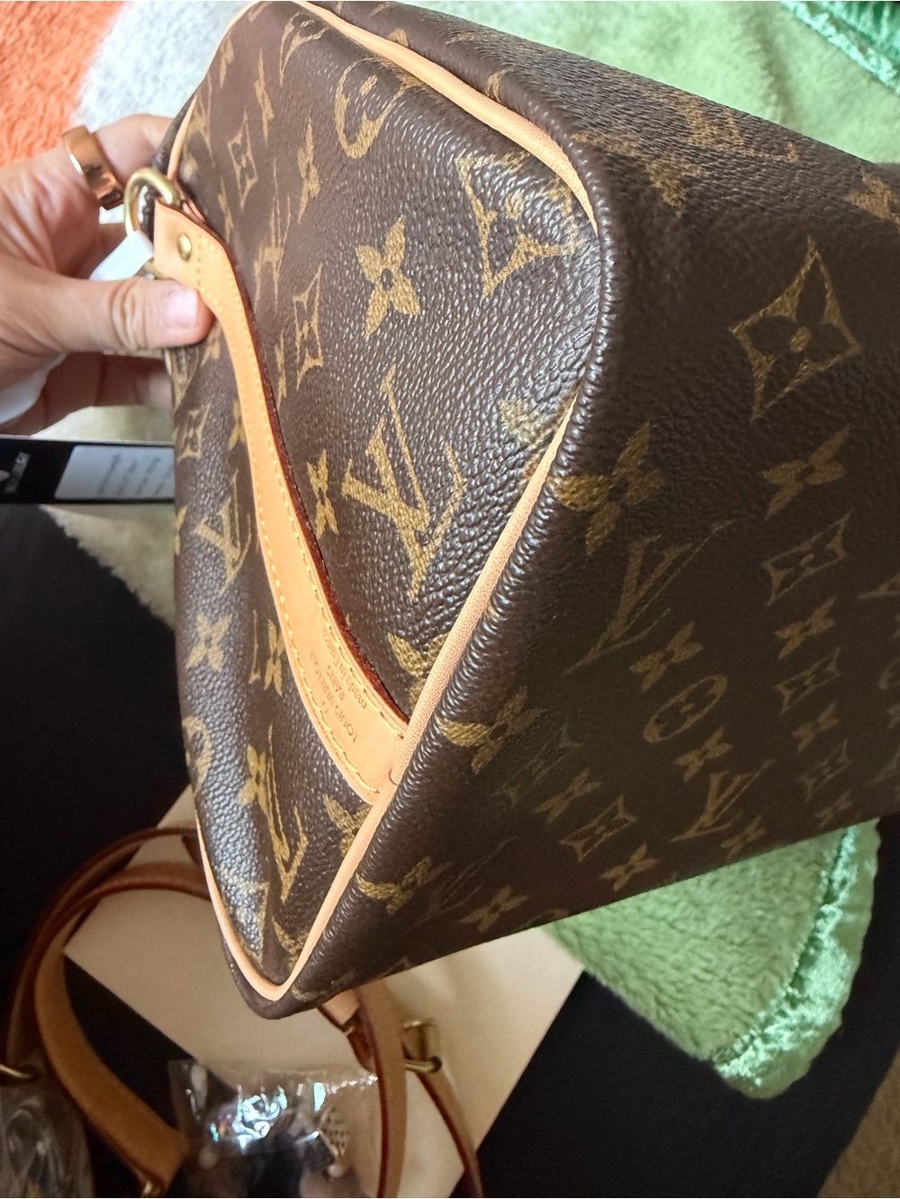 Louis Vuitton Brown Monogram Speedy 30 Bandouliere - Picture 5 of 15